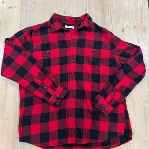Sonoma Red and Black Checkered Men's Shirt